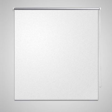 Jaluzea opacă rulabilă, 140 x 175 cm, alb