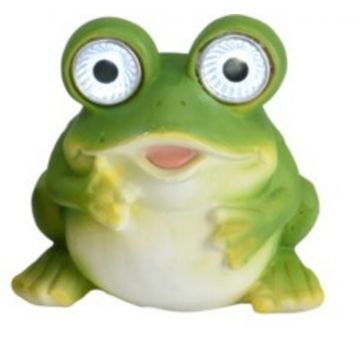 Lampa de gradina Frog, 11x9.5x12 cm, polistone