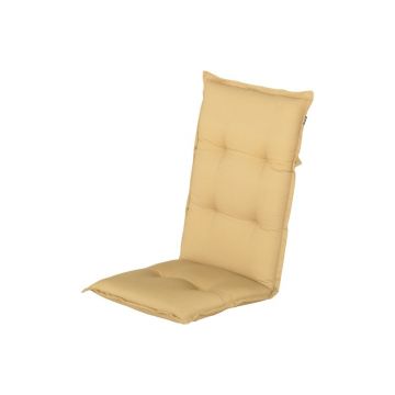 Pernă pentru scaun de grădină galbenă 50x123 cm Cuba – Hartman