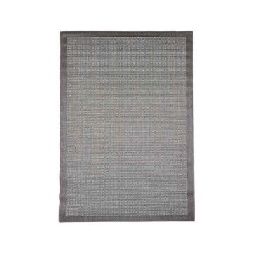 Covor adecvat pentru exterior Floorita Chrome, 135 x 190 cm, gri