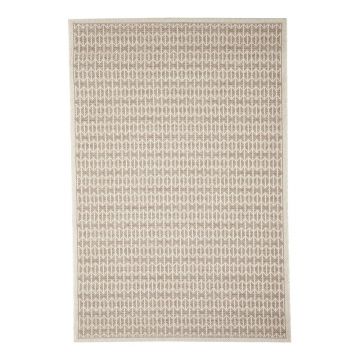 Covor adecvat pentru exterior Floorita Stuoia Mink, 155 x 230 cm, maro deschis