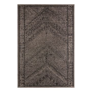 Covor de exterior NORTHRUGS Mardin, 140 x 200 cm, maro - negru