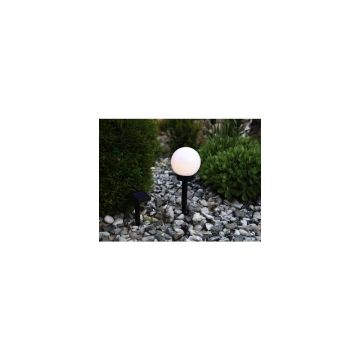 Lampadar solar LED pentru grădină Star Trading Globe Stick, ⌀ 15 cm