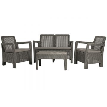 Set mobilier gradina graphite Keter Tarifa