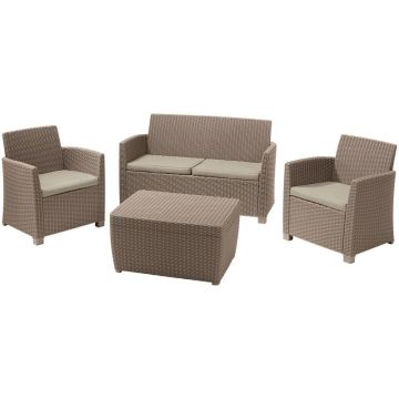 Set mobilier gradina Keter Corona Cappuccino