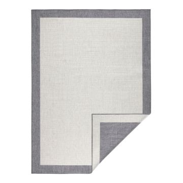 Covor adecvat pentru exterior NORTHRUGS Panama, 200 x 290 cm, gri-crem