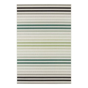 Covor de exterior NORTHRUGS Paros, 120 x 170 cm, verde - gri