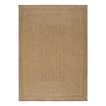 Covor pentru exterior Universal Jaipur Berro, 80 x 150 cm, bej