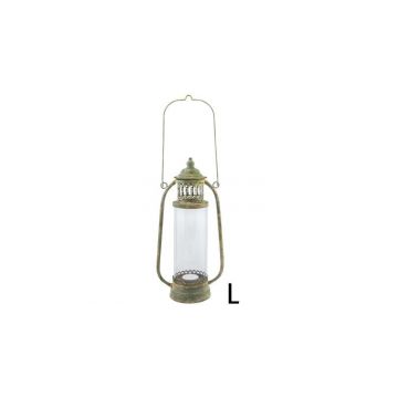 Lampa din metal antichizat, L