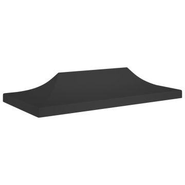 vidaXL Acoperiș pentru cort de petrecere, negru, 6 x 3 m, 270 g/m²