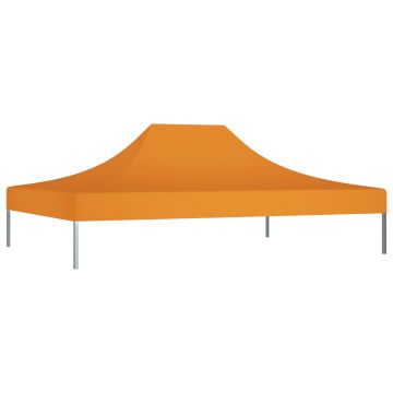 vidaXL Acoperiș pentru cort de petrecere, portocaliu, 4,5x3 m 270 g/m²