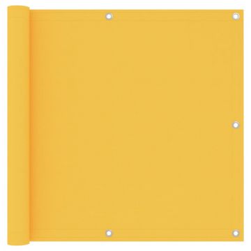 vidaXL Paravan de balcon, galben, 90 x 500 cm, țesătură oxford