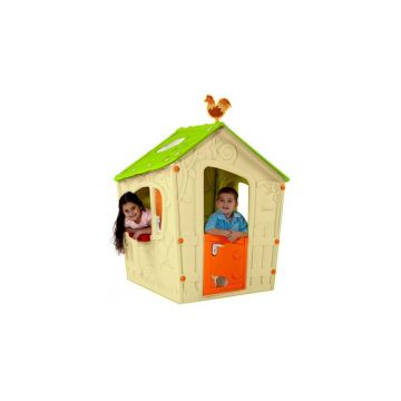 Casuta copii MAGIC,KETER, crem
