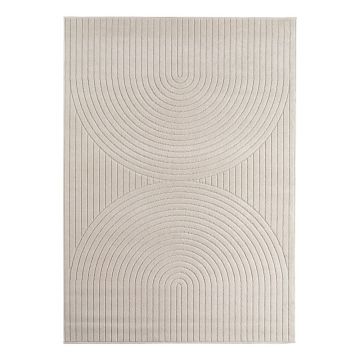 Covor tip traversă pentru interior și exterior crem 80x250 cm Nova 1201 – Ayyildiz Carpets
