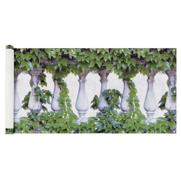 Folie paravan pentru balcon si gradina, Maximex, Balcony Screen, 500x85 cm, plastic, multicolor