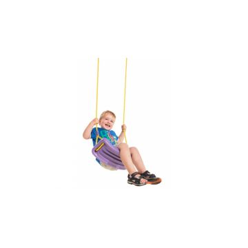 Leagan din plastic turnat prin injectie  PP Lila cu sfori incluse