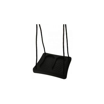 Leagan plastic in picioare negru FOOT SWING HORBY