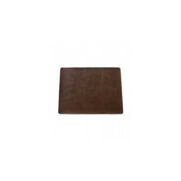 Suport din piele farfurie si protectie masa Feuermeister antique coniac 33 x 46 cm 8600013040