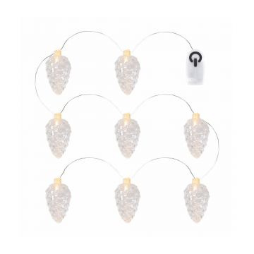 Decorațiune luminoasă de Crăciun număr becuri 8 buc. lungime 120 cm Celina – Sirius