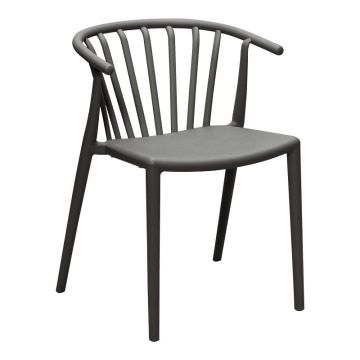 Fotoliu de gradina Armchair  Gri inchis 55x53x73 cm