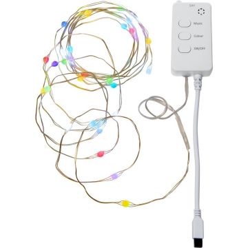 Ghirlandă luminoasă număr becuri 30 buc. cu USB lungime 300 cm Smart Strip – Star Trading