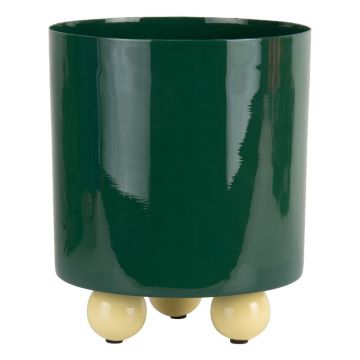 Ghiveci decorativ din metal ø 18 cm Double Funky – PT LIVING