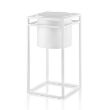 Ghiveci decorativ SKS0029 Alb 30x30x60 cm