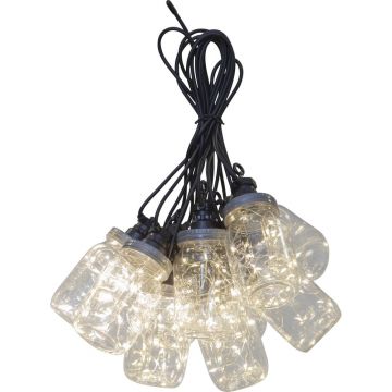Șirag luminos pentru exterior cu LED Star Trading Circus Bottle, lungime 4,5 m