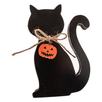 Statuetă din lemn (înălțime 15,5 cm) Happy Halloween – Dakls