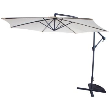 UMBRELĂ CU PICIOR LATERAL 300/300 cm