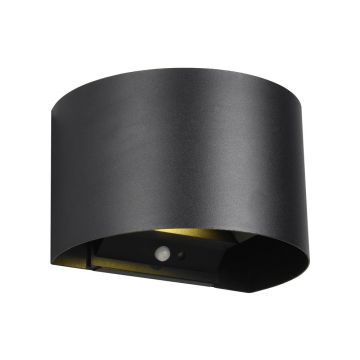 Corp de iluminat pentru exterior LED de perete cu senzor de mișcare (înălțime 10 cm) Talent – Trio