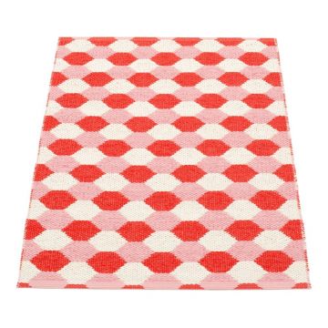 Covor pentru exterior și interior roșu 70x100 cm Dana Coral – Pappelina
