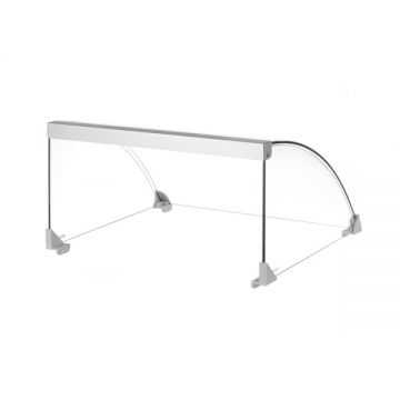 Cupola de sticla pentru grillurile pentru carnati, 470x491x(H)250mm