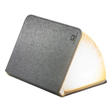 Decorațiune luminoasă gri cu USB Booklight – Gingko
