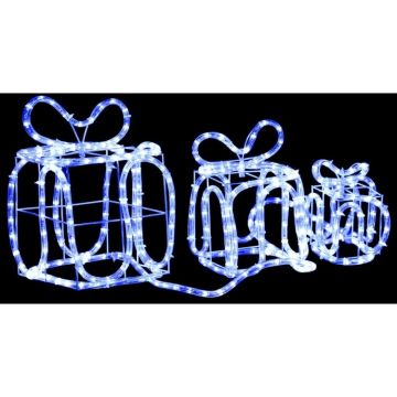 Decoratiune Craciun cutii de cadou 180 leduri interior/exterior