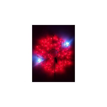 Figurina de Craciun forma Fulg de Nea 40×40 cm FLASH 9032 Premium