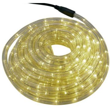 Furtun luminos, alb cald, interior-exterior, IP44, 240 LED, 10 m