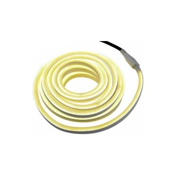 Furtun luminos, alb cald, interior-exterior, IP44, 600 LED, 5 m