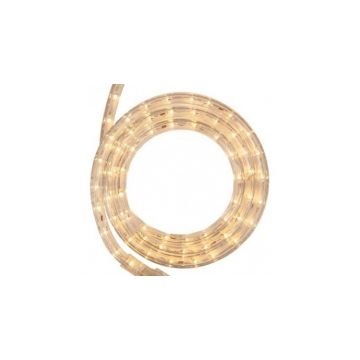 Furtun luminos rola LED alb cald 20m