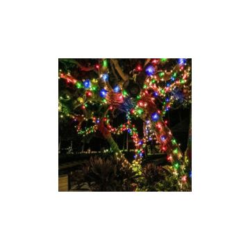 Instalatie de Craciun ,tip liniara, 50 m cu 500 leduri, multicolor