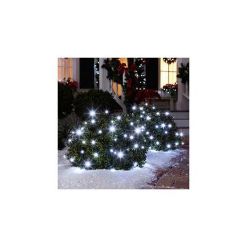 Instalatie de Craciun, tip plasa, 1,5x1,5 m, 140 leduri