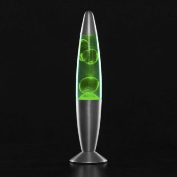 Lampa cu Lava Magla InnovaGoods, Verde