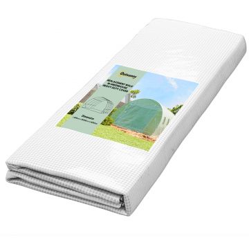 Outsunny Prelata Sera 6×3×2 m – Cu 12 Ferestre, Usa Rulanta si Margini | Aosom Romania