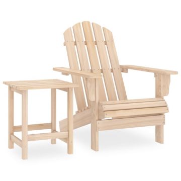 Scaun de gradina Adirondack cu masa