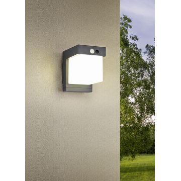 Aplica de perete pentru exterior Colombo, RL, 10x14 cm, 5.5W, 1x SMD, plastic, negru mat