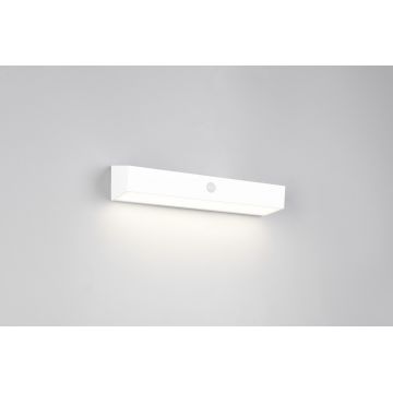 Aplica de perete pentru exterior Silves, RL, 30.3x9.4x6 cm, 6W, 1x SMD, plastic, alb
