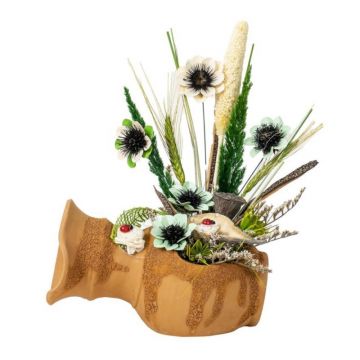 Aranjament Floral, Ulcior Mijlociu cu Flori