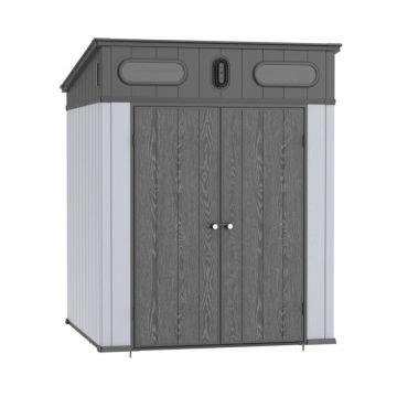 Casuta de gradina, 6x6 ,2 ferestre,usa dubla si aerisire