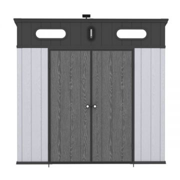 Casuta de gradina, 8x7 , 3 ferestre,usa dubla si aerisire