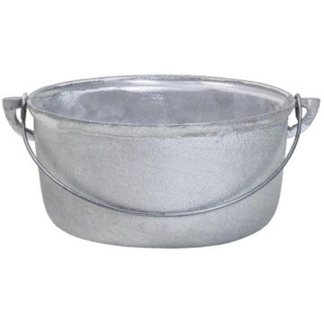 Ceaun din Aluminiu, Capacitate 20 l, Fund Drept, Zilan